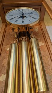 Standuhr Ziffernblatt traditionell