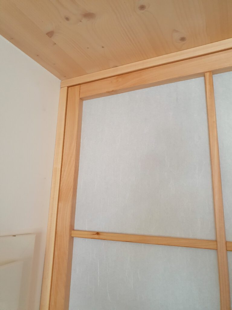 Eckausbildung Shojischrank