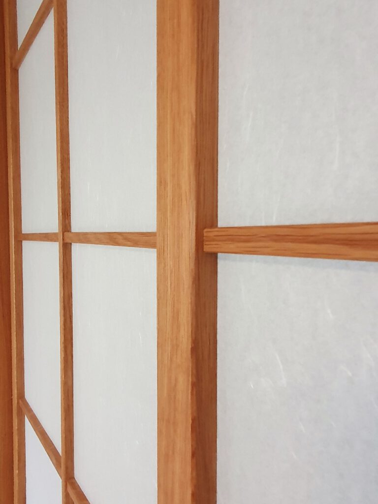 Shoji Sprossen Papier Holz