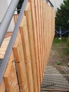Balkonbretter Verkleidung